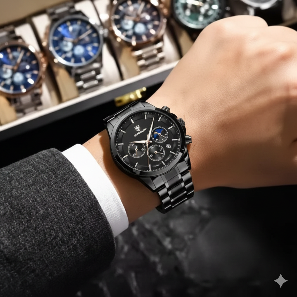 Relógio Nautilus All Black®
