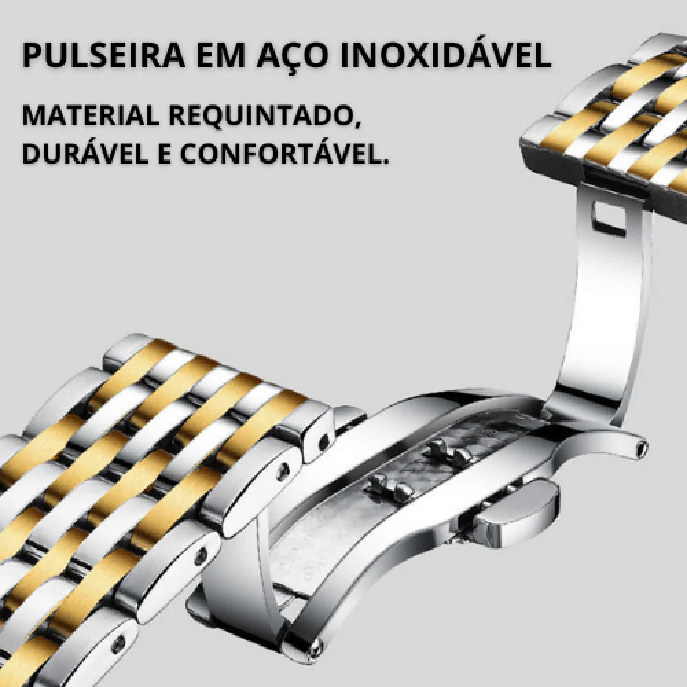Relógio Quartz Luxury®