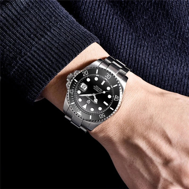 Relógio Masculino Temporel Black 43mm
