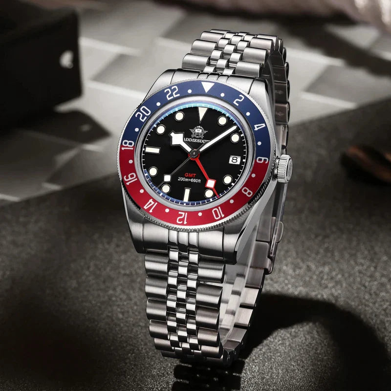 Relógio Masculino Temporel Blue Steel 39mm