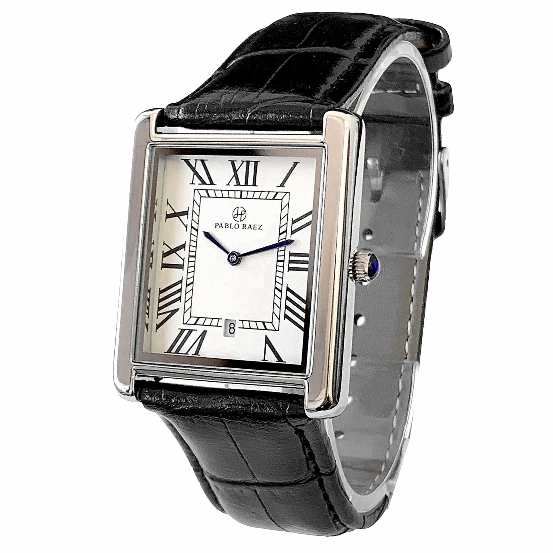Relógio de Couro Solenne Black 38mm