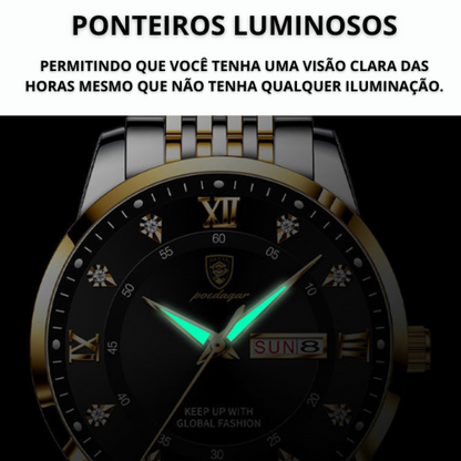 Relógio Quartz Luxury®