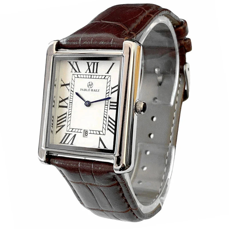 Relógio de Couro Solenne Brown 38mm