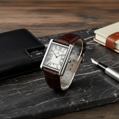 Relógio de Couro Solenne Brown 38mm