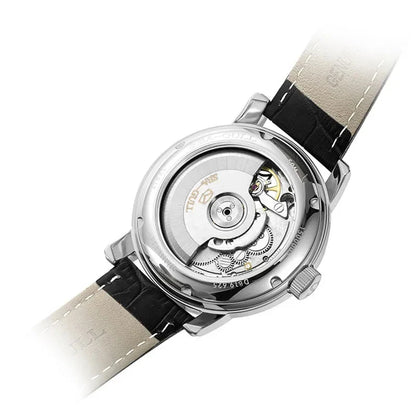 Relógio de Couro Alvor Black 42mm