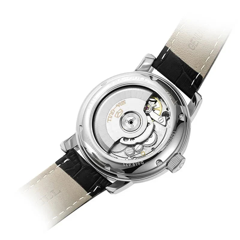 Relógio de Couro Alvor Black 42mm