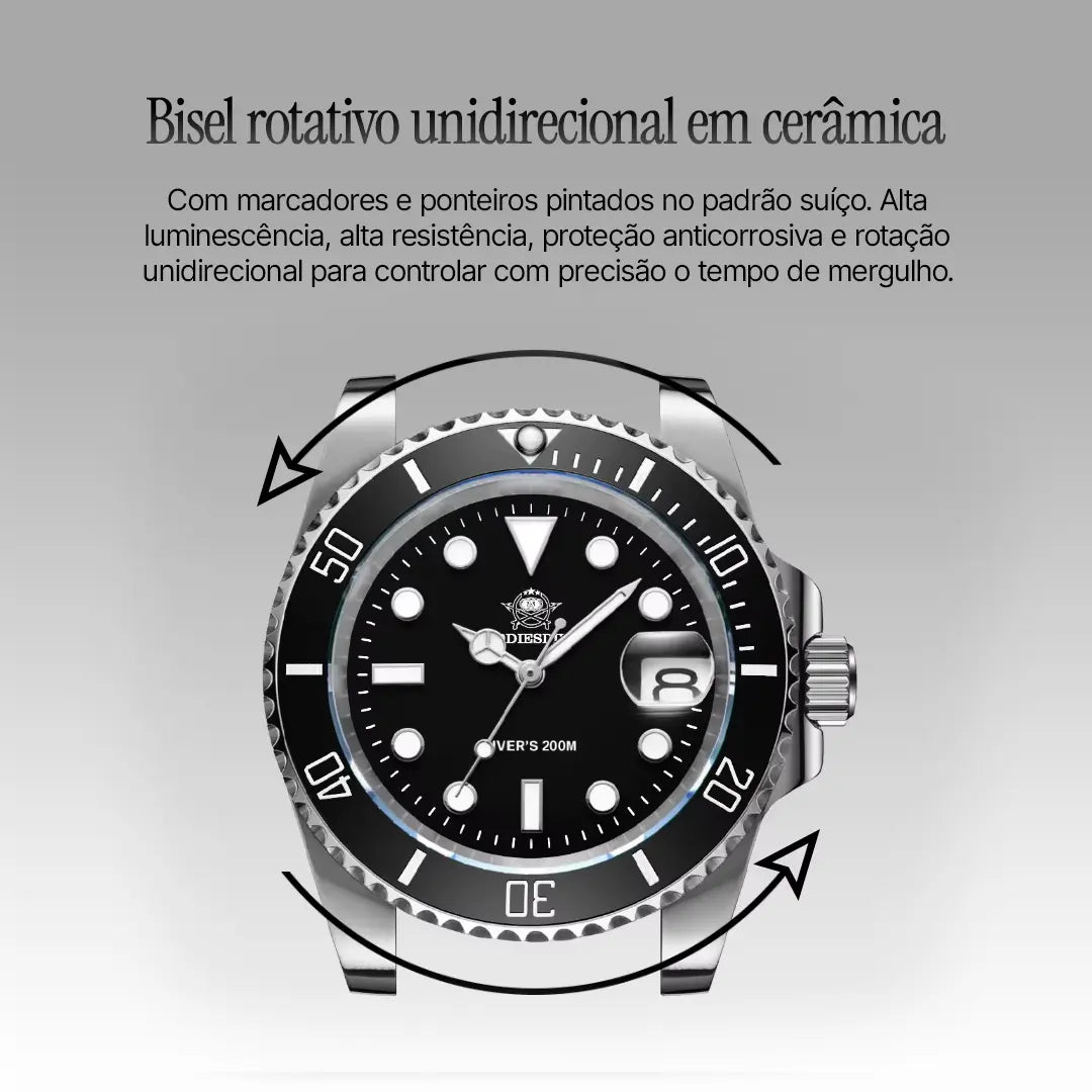 Relógio Masculino Momentum Black 41mm