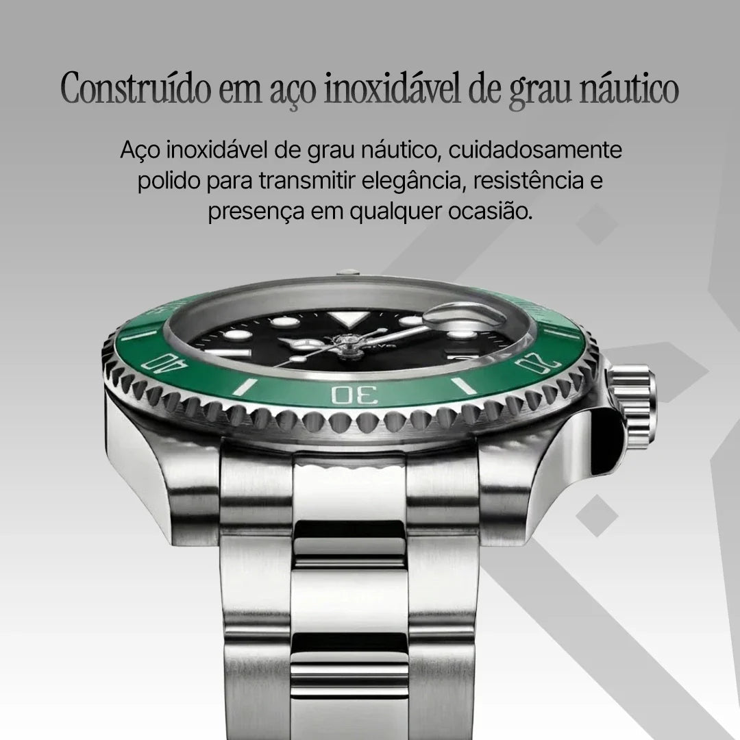 Relógio Masculino Momentum Green 41mm