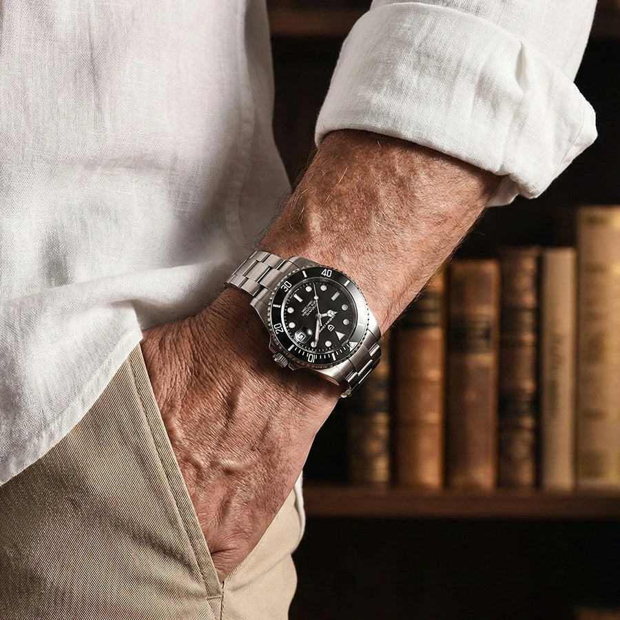 Relógio Masculino Temporel Black 43mm