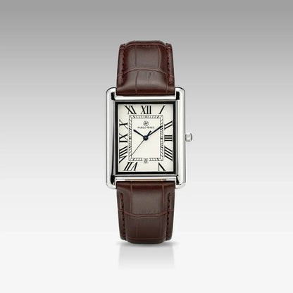 Relógio de Couro Solenne Brown 38mm