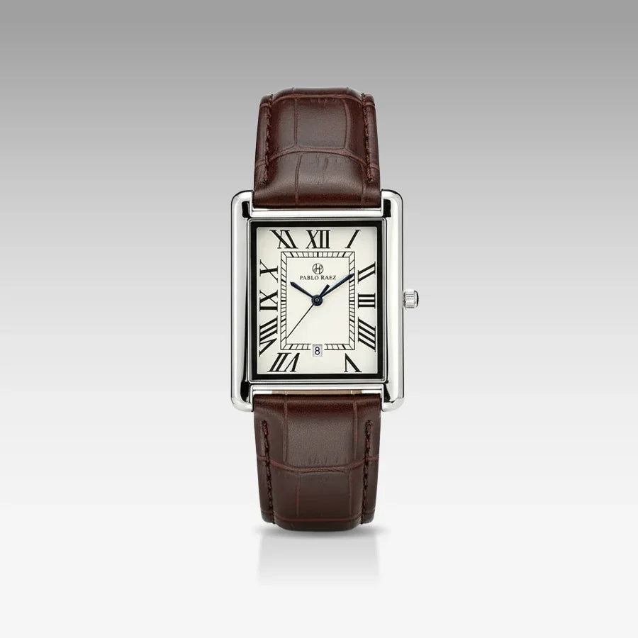Relógio de Couro Solenne Brown 38mm