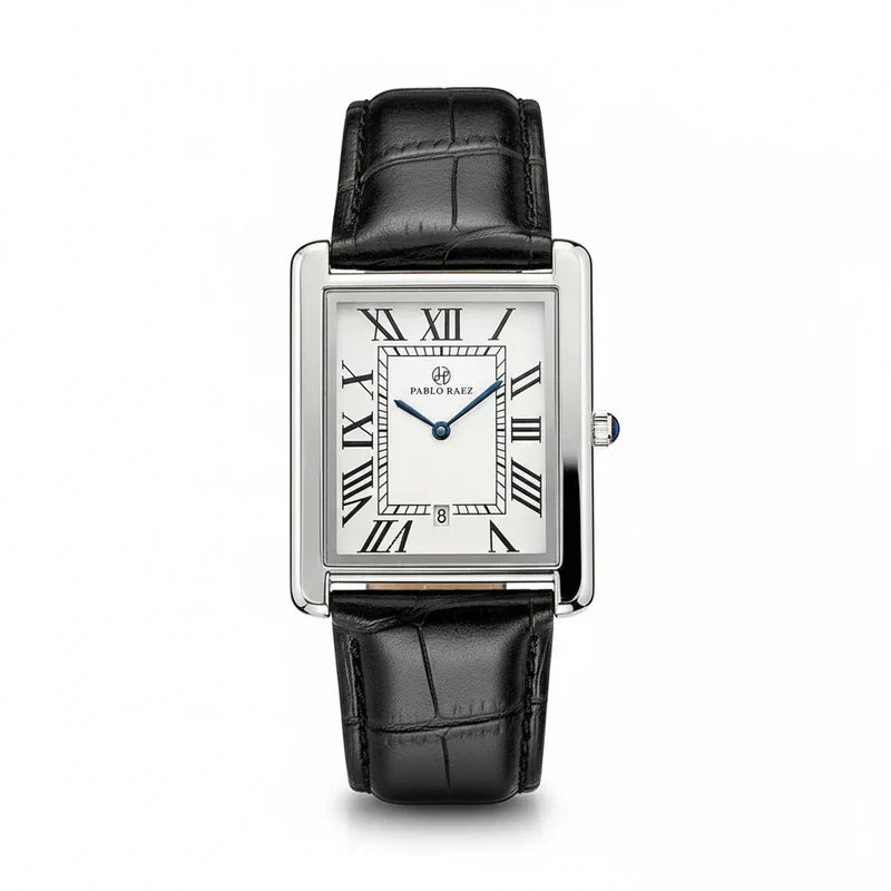 Relógio de Couro Solenne Black 38mm